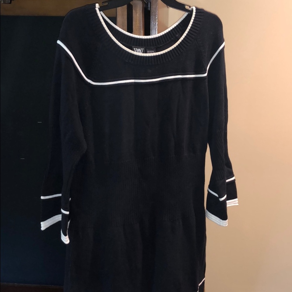 Navy Worth Sweater Dress
